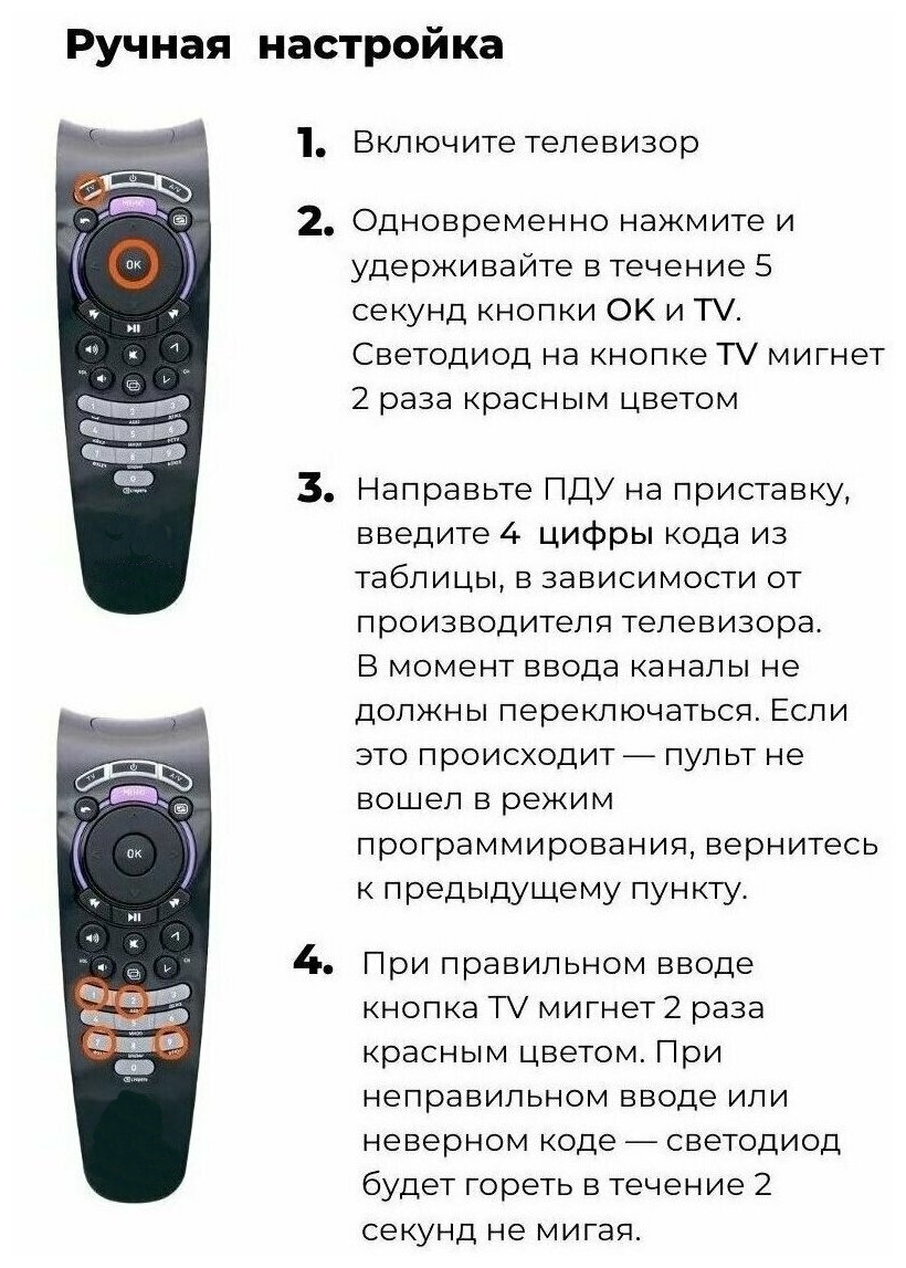 Как подключить пульт от ростелекома?