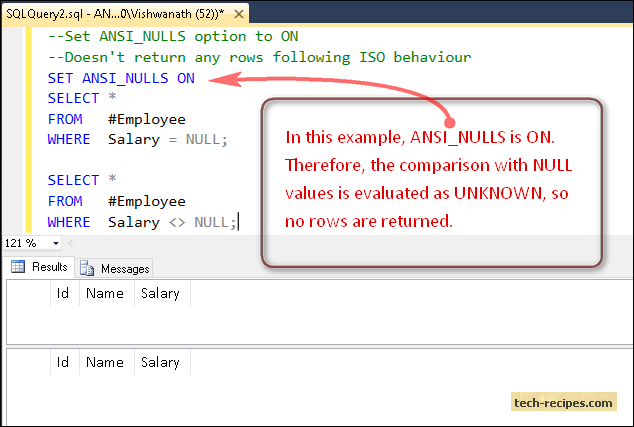 Defaultexceptionhandler null. Null SQL. Set ANSI_nulls on. Set SQL. Null в SQL запросе.