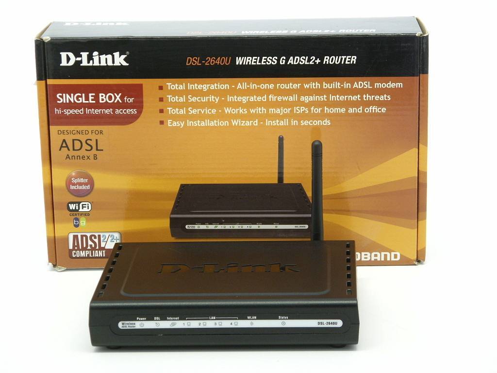 Как настроить d link dsl 2640u lan