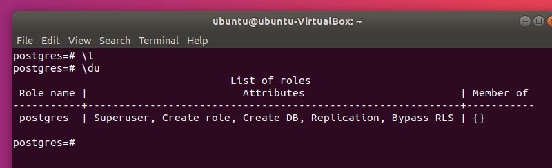 How to install and use postgresql on ubuntu 18.04