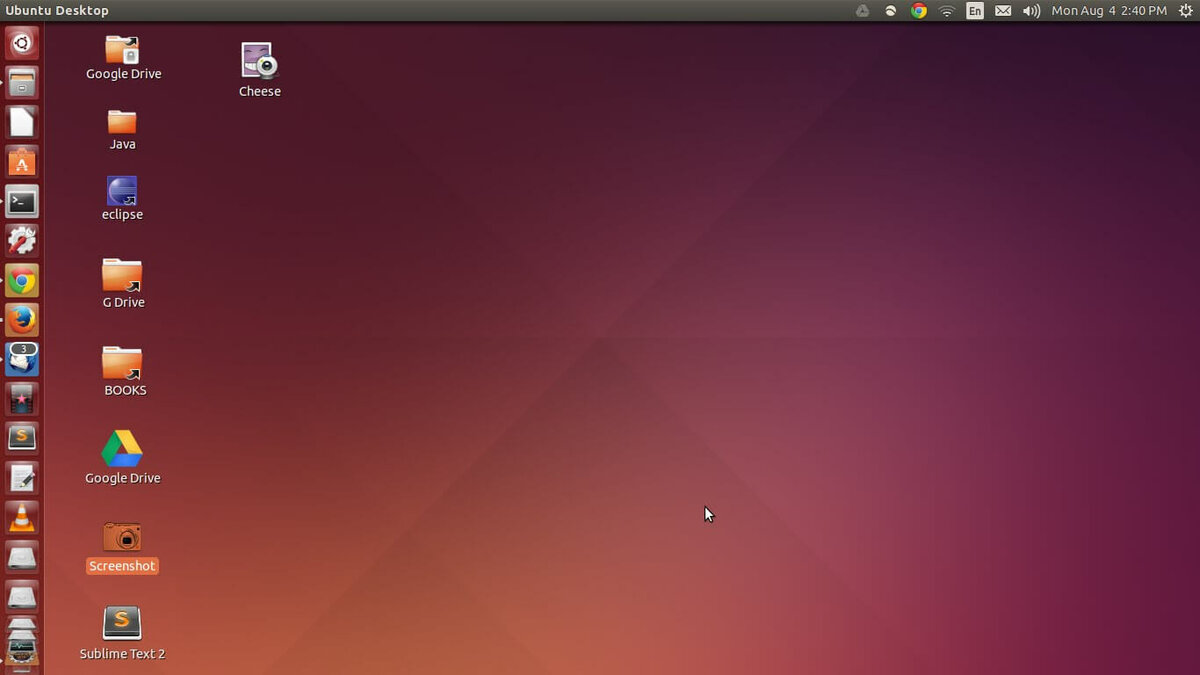 На приведенном ниже рисунке изображен рабочий стол оболочки linux