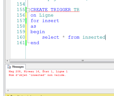 Триггеры sql