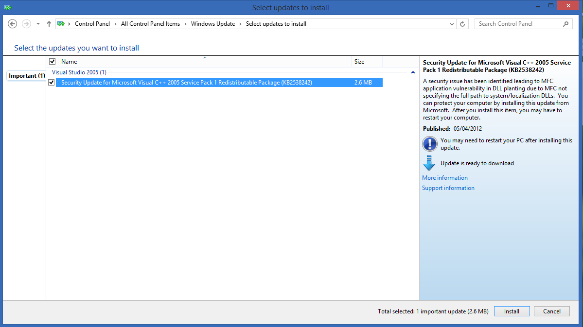 Установите пакет visual c. Microsoft c++ 2005. Microsoft Visual c++ 2005. Visual Studio 2005 c++. Microsoft Visual c++ в панели управления.