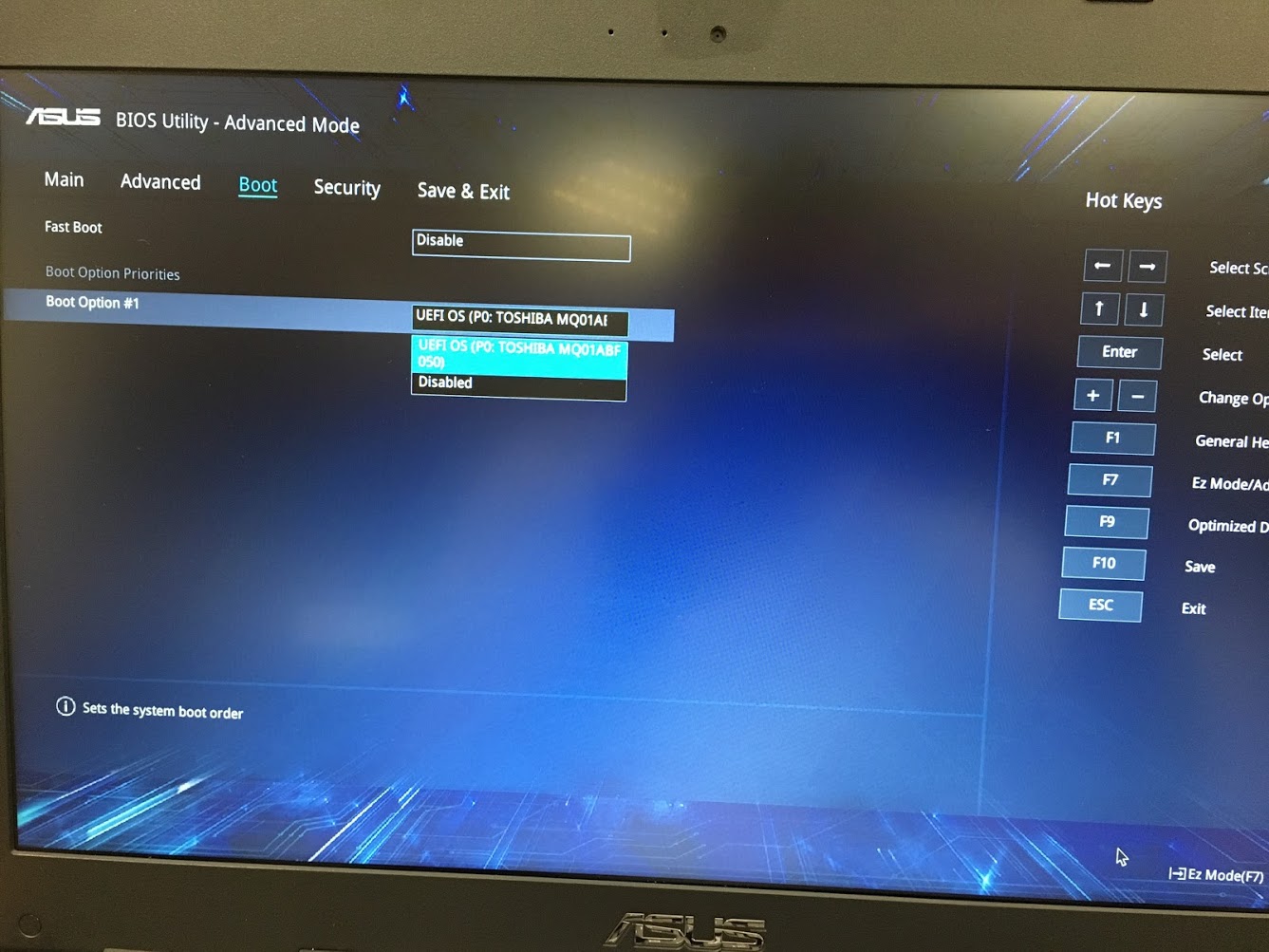 Вход в boot menu на ноутбуке и компьютере