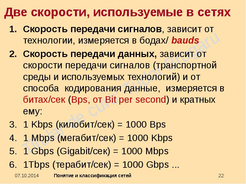 В чем измеряется скорость интернета — мегабиты и мегабайты