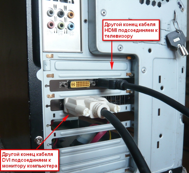 Почему изображение через hdmi не на весь экран