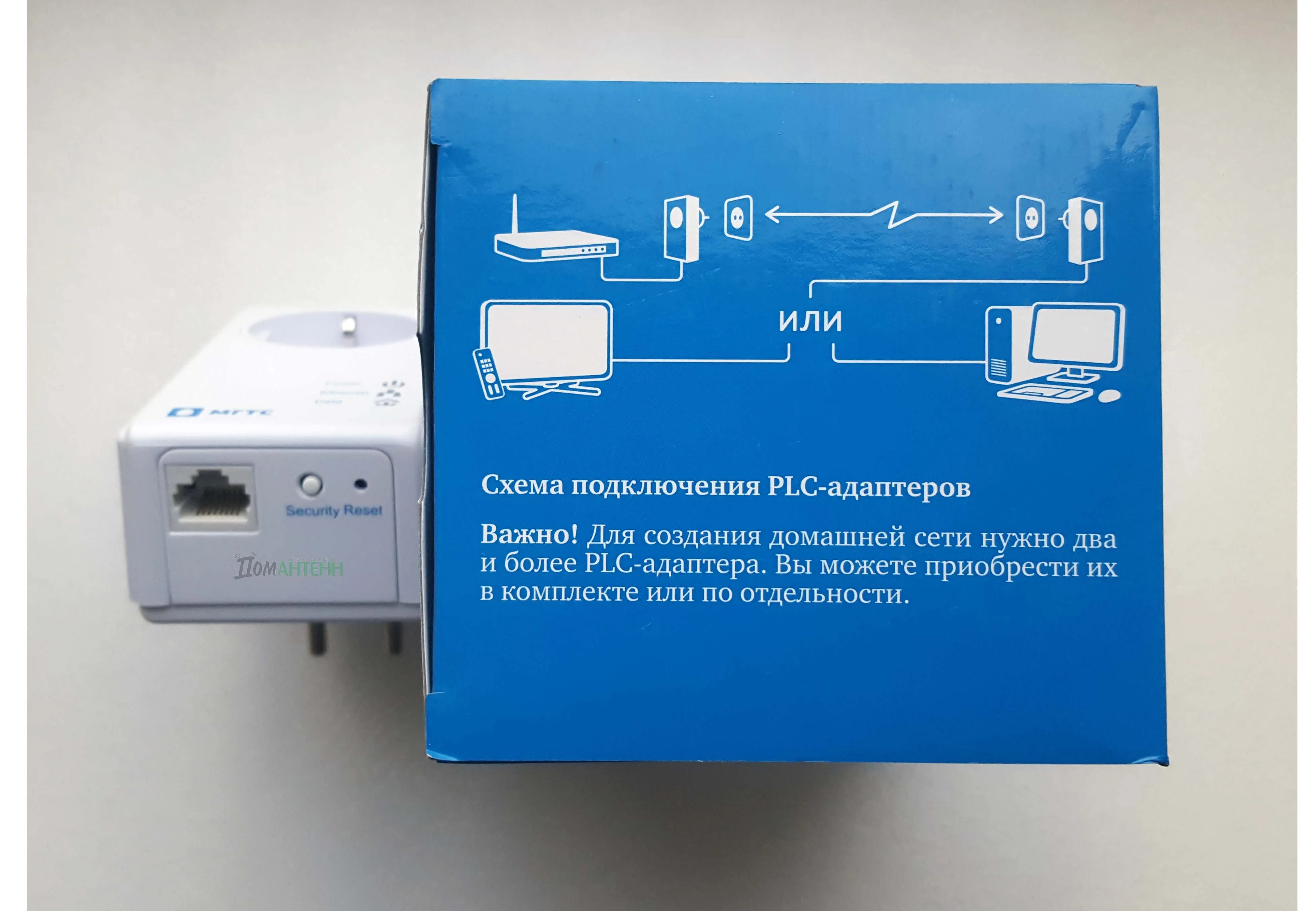 Схема подключения plc адаптера мгтс