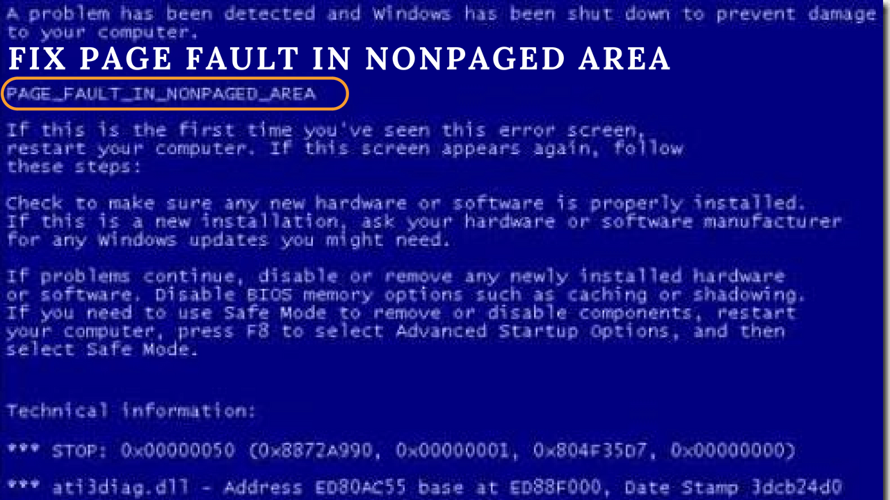 Fix page fault in nonpaged area - bsod error 0x00000050 in windows 7 - wintips.org - windows tips & how-tos