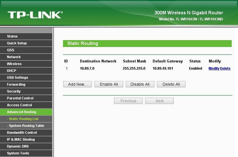 Tp-link tl-wr1043nd