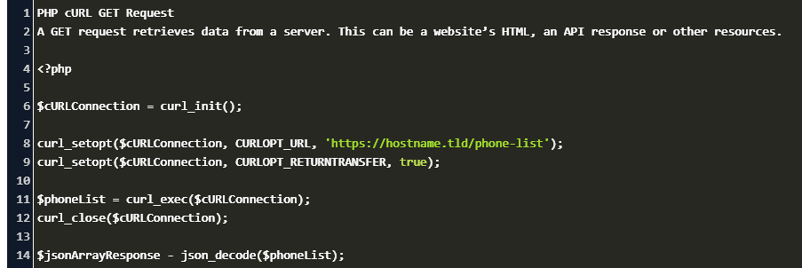 Php curl - working with curl library in php