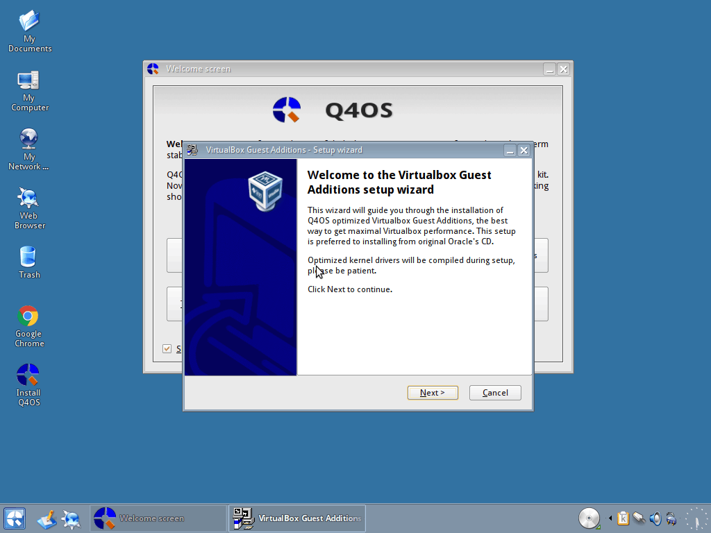 Q 4 0. Линукс q4os. Q4os дистрибутив. Драйвера для VIRTUALBOX. Q4os нет звука.