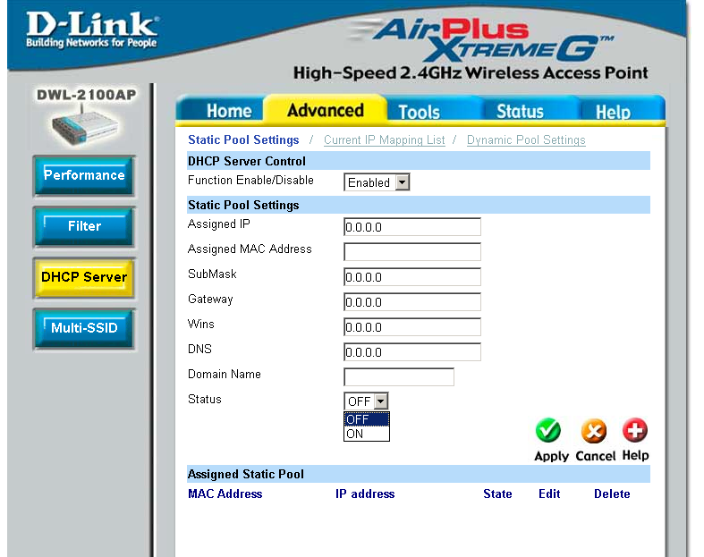 D-link dwl-2100ap