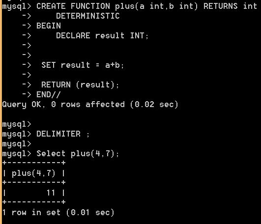 Работа с хранимыми процедурами в mysql | sql-ex blog