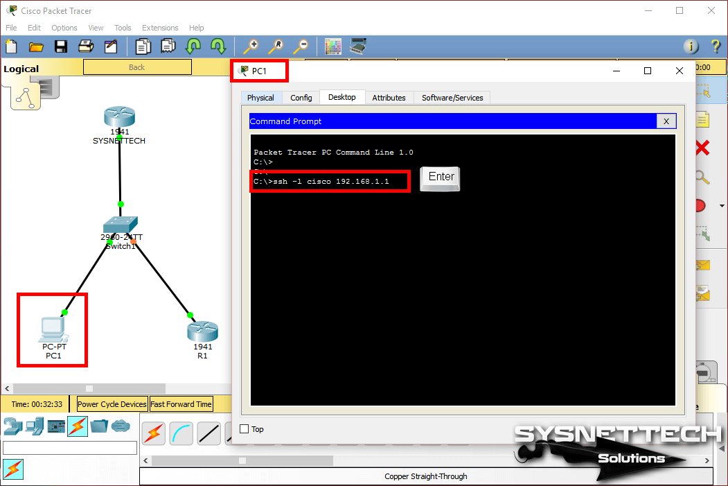 Tutorial - настройка удаленного доступа cisco ssh (2018)