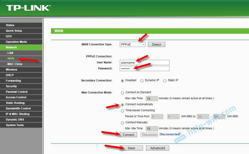 Настройка wi-fi роутера для провайдера дом.ру
