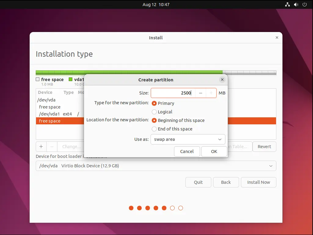 Ubuntu server 22.04