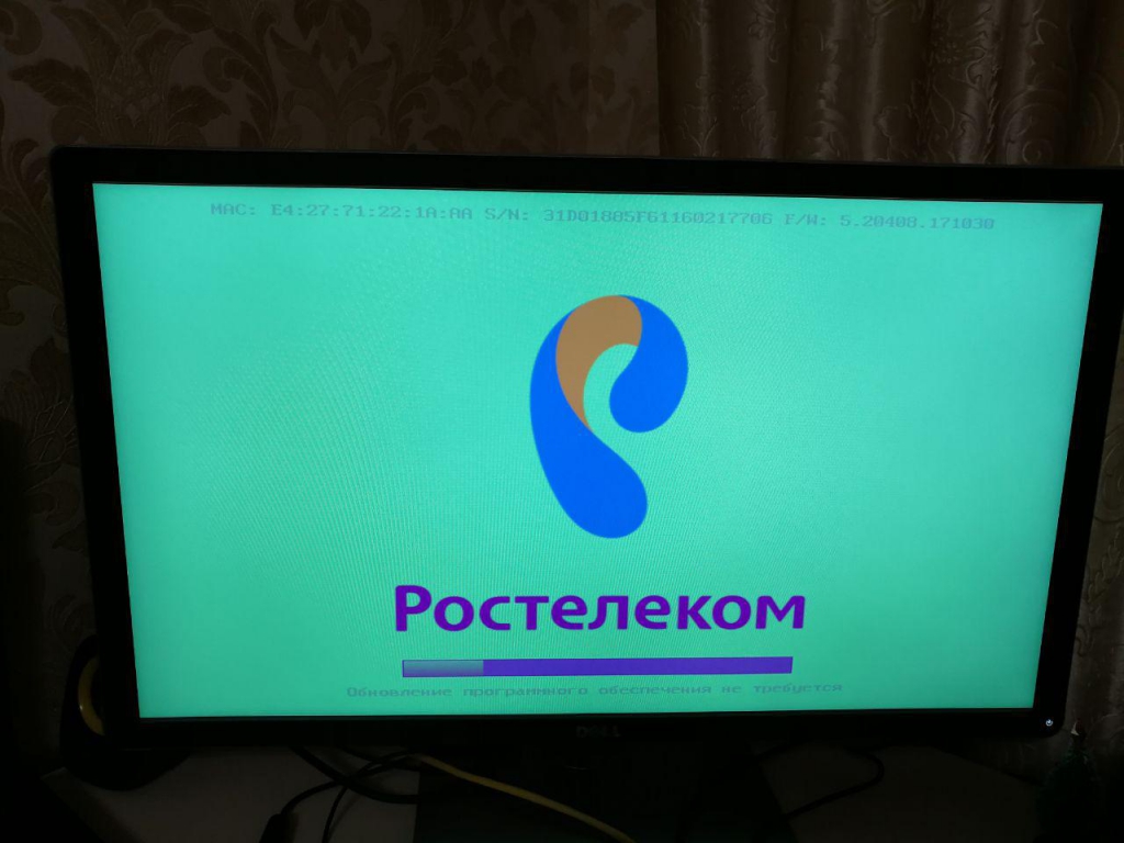 Ростелеком тв приставка нет изображения