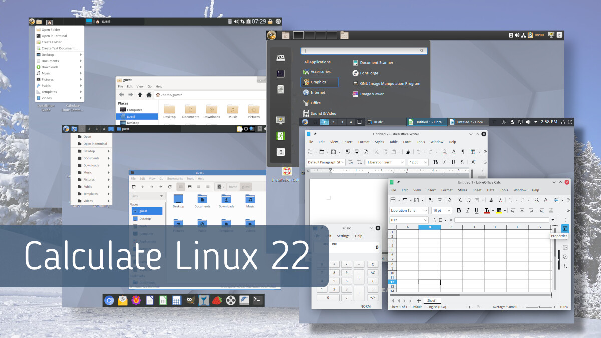 Среда linux: установка calculate linux