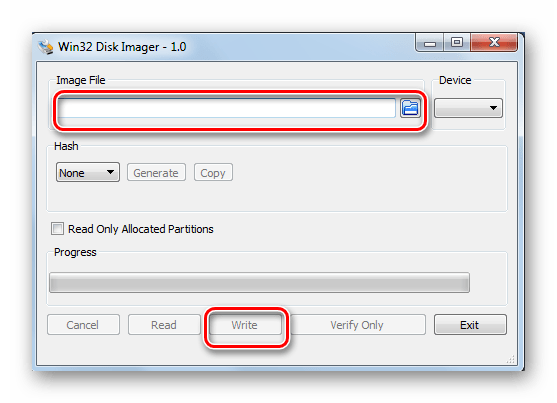 Как использовать win32 disk imager для записи необработанного файла образа диска на usb - zanz