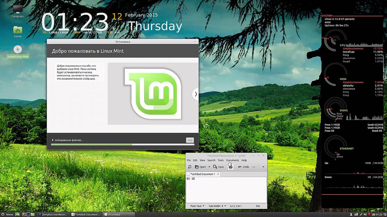 Линукс минт 64 бит. Linux Mint 17.1 Cinnamon 64-bit. Установка линукс минт с флешки. Установка Linux Mint Cinnamon 19 с флешки. Linux Mint Lite.