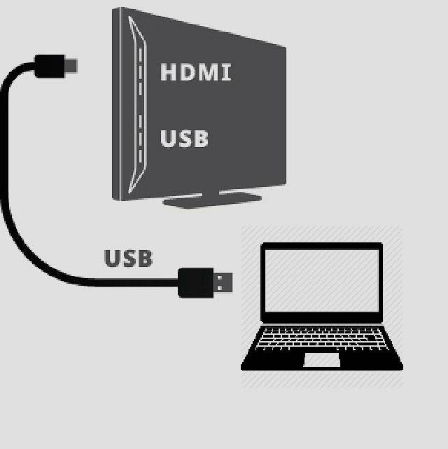 При подключении ноутбука к телевизору через hdmi нет изображения на телевизоре