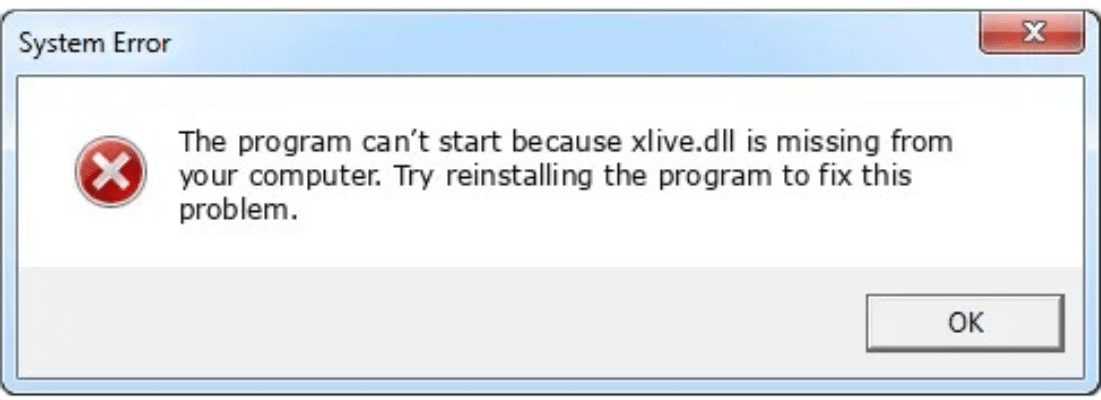 [решено] как исправить «не найден xlive.dll»