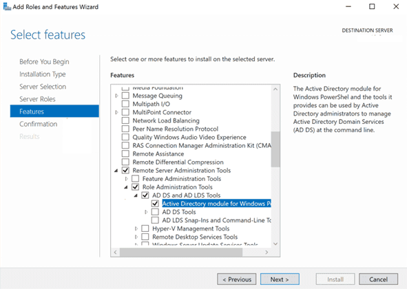 Module directory. Install Command for POWERSHELL.