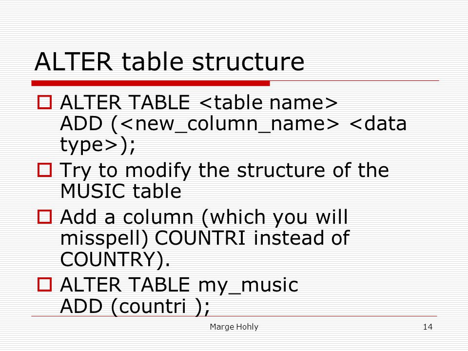 Postgresql