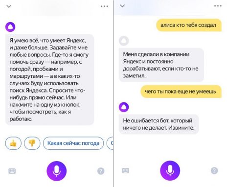 Алиса - голосовой помощник от яндекс для смартфонов и пк
