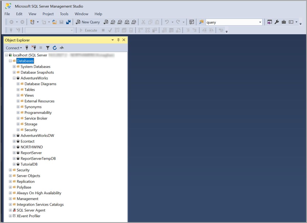 Sql server management studio | sql server kit