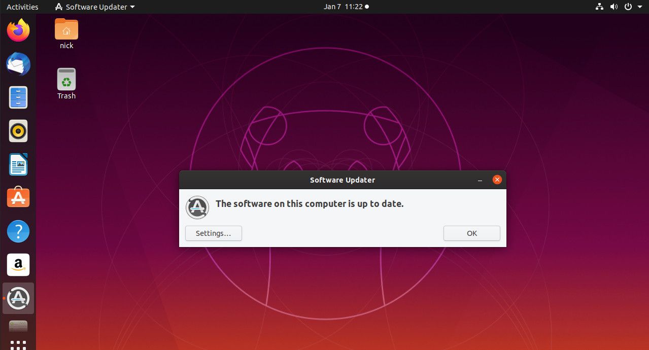 Ubuntu update. Сохранить в убунту текст. Ubuntu обновить меню приложений.