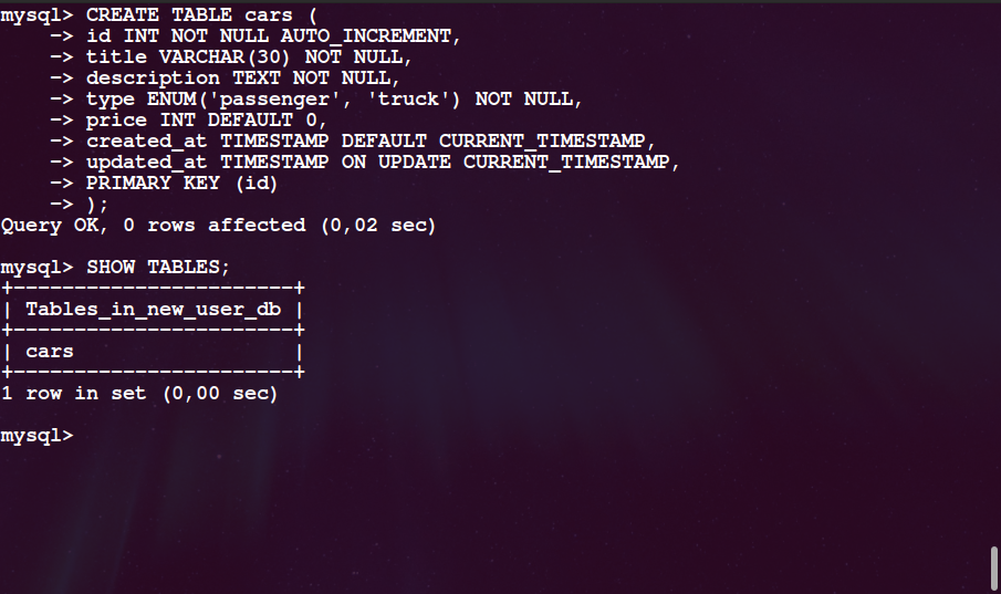 Mysql show users