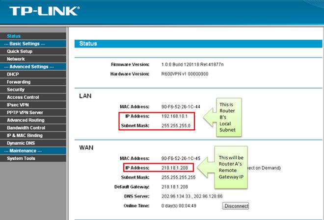 Настройка vpn сервера на роутере tp-link для удаленного подключения