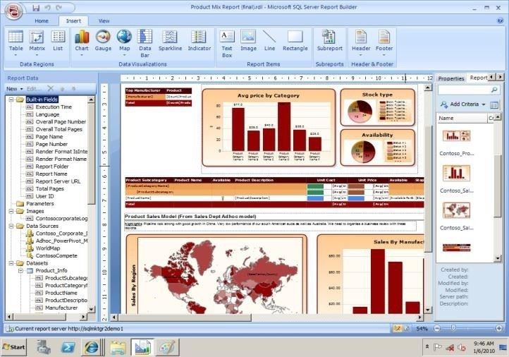 Знакомство с ms sql server reporting services — о системах планирования ресурсов предприятия scala, iscala